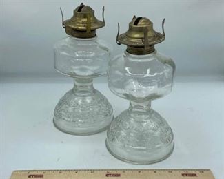 Vintage Oil Lamp Bases