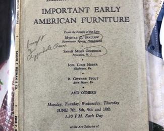 Auction details of Chippendale chair