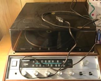 Vintage Stereo and Record Player