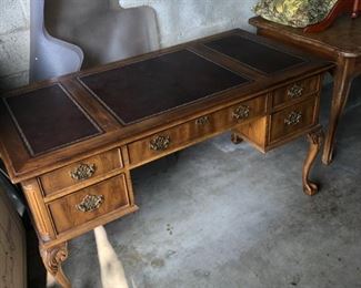 Leather Top Desk