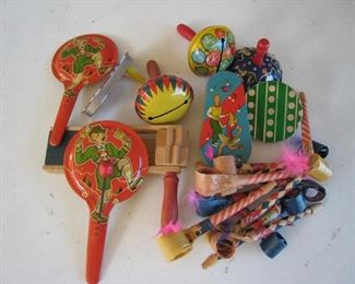 Vintage noise makers