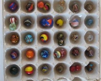 Awesome glass marble collection!