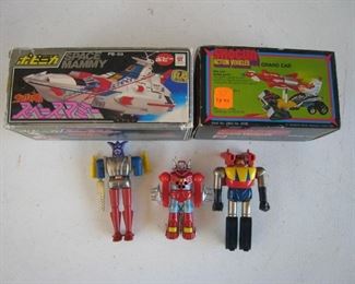 Popy & Mattel Japan Shogun Warriors loose & MIB