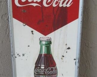 Original 1950's Coca-Cola Sign
