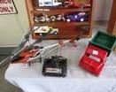 RC Helicopter and  Tonka truck