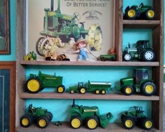 John Deere tractor collectibles