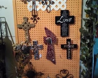 Wall of crosses