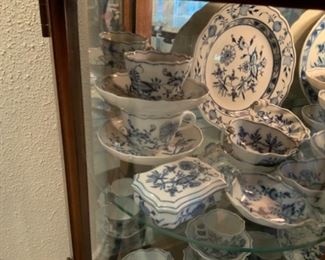 More Meissen Blue Onion China