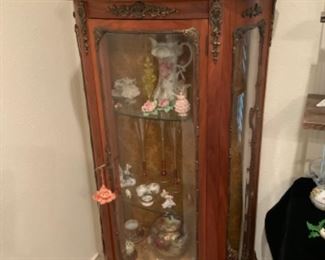 Antique French Curio Cabinet