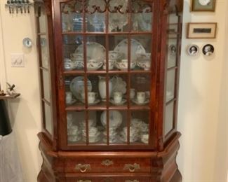 Beautiful Bombay China Cabinet With Three Shelves
