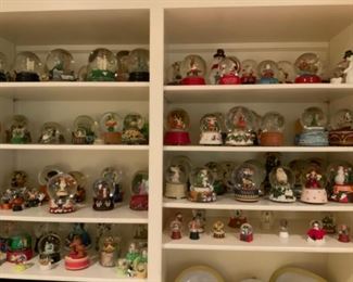 Huge Snow Globe Collection