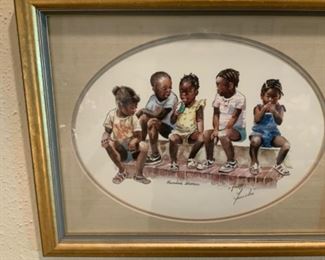 Virginia Fouche’ Bolton Print entitled “Summer School”