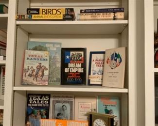 Vintage University of Texas Bumper Sticker & Texas Books