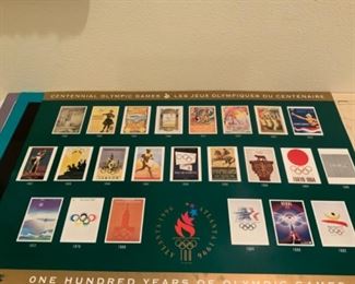 One Hundred Years of Olympic Games Poster