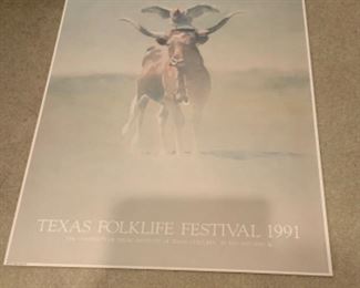 Texas Folklife Festival 1991 Poster