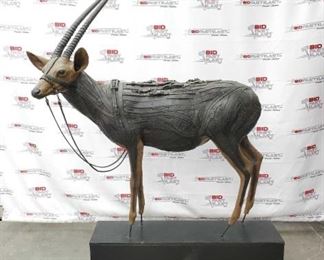 100	
African Antelope
Measures Approx 60" x 77.5"