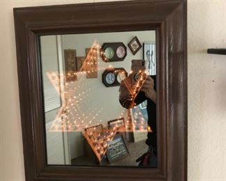 Custom light box star of David