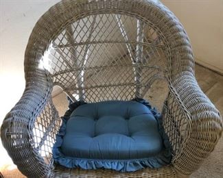 Wicker chair