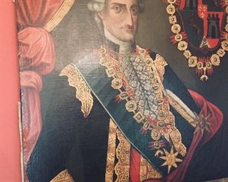 Portrait in Oil--Spanish Hapsburg "36" by 30"