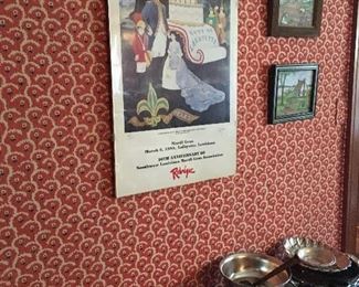 tons of early silverplate and here's one of four signed George Rodrigues