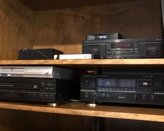 Stereo equipment & TVs