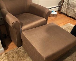 Chair & ottoman 