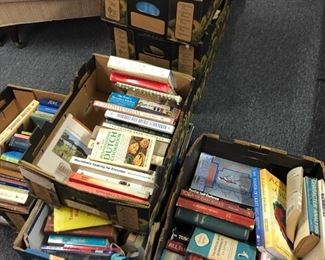 Lots of books, many collectible