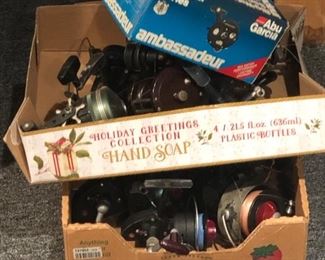 Fising reels, lures & poles 