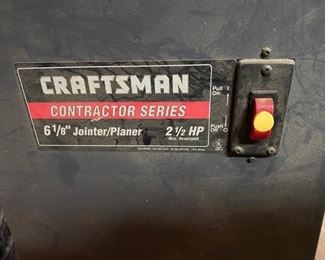 Craftsman Contractor Series Jointer Planer
