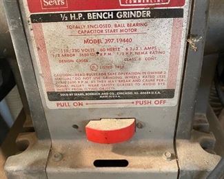 Sears Bench Grinder