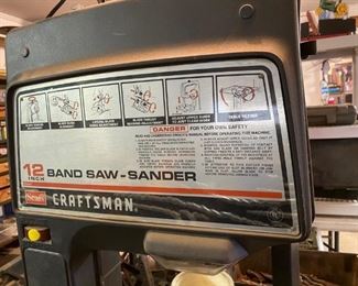 Craftsman Band Saw - Sander