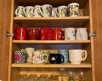 Coffee Mugs and Glassware