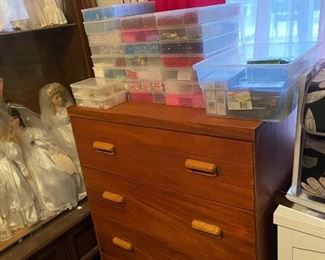 Dresser - Crafting Beads in Storage Containers