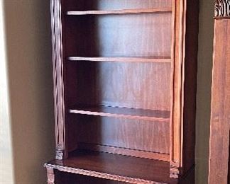 Pulaski Cherrywood Bookcase #1 93x34x16inH HxWxD