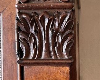 Thomasville Cherry Wood Display Case 80x64x21in HxWxD