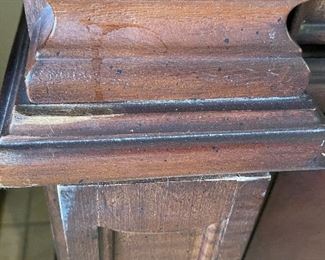 Thomasville Cherry Wood Display Case 80x64x21in HxWxD