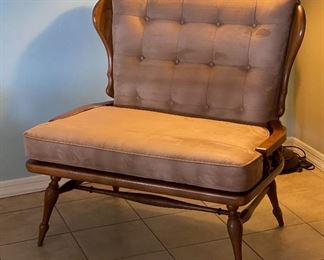 Vintage Country Oversized Chair 37x37x28in HxWxD