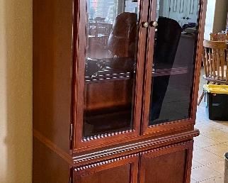 AS-IS Bombay Display Cabinet	76x29x16in	HxWxD

