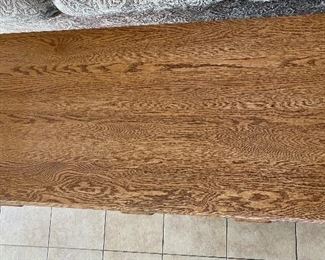 Solid Oak Desk 30x48x22in HxWxD