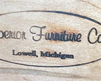 2pc Superior Furniture end Tables PAIR 24x18x28in HxWxD