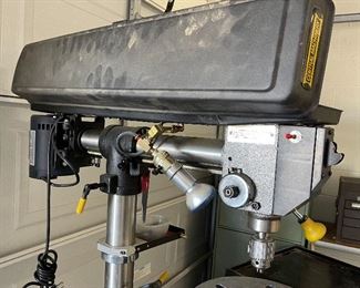 Central Machinery 44846 34" Floor Radial Drill Press 67x13x33in HxWxD