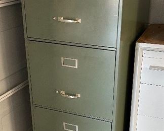 Steelmaster Large Vintage File Cabinet Industrial 54x21x28in HxWxD