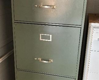 Steelmaster Large Vintage File Cabinet Industrial 54x21x28in HxWxD