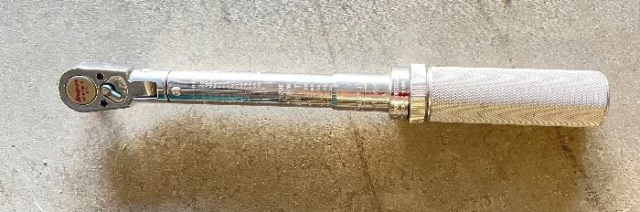 Snap-on 3/8" Flex Drive Torque Wrench 275E 12.25in long