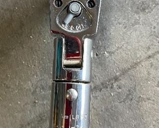 Snap-on 3/8" Flex Drive Torque Wrench 275E 12.25in long