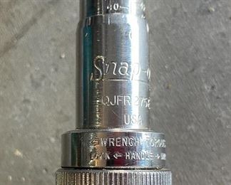 Snap-on 3/8" Flex Drive Torque Wrench 275E 12.25in long