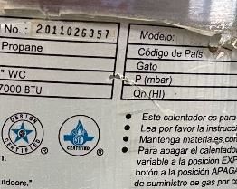 Garden Sun Patio Heater #1 HSS-A-SS		
