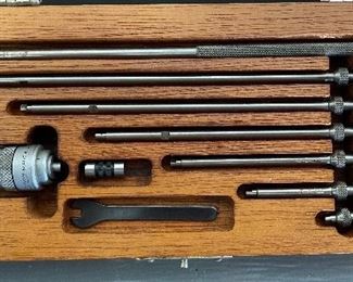 Small Lufkin Inside Micrometer Set