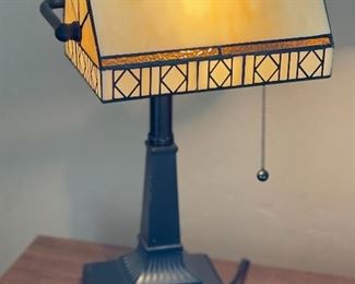 FLW Style Desk Lamp