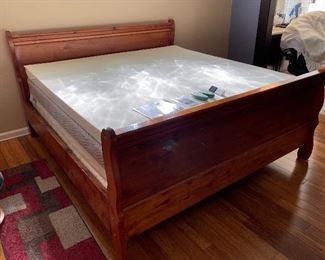 King Sleep Number m7 Mattress w/ Tempurpedic adjustable base and Frame 46x81x90in HxWxD
